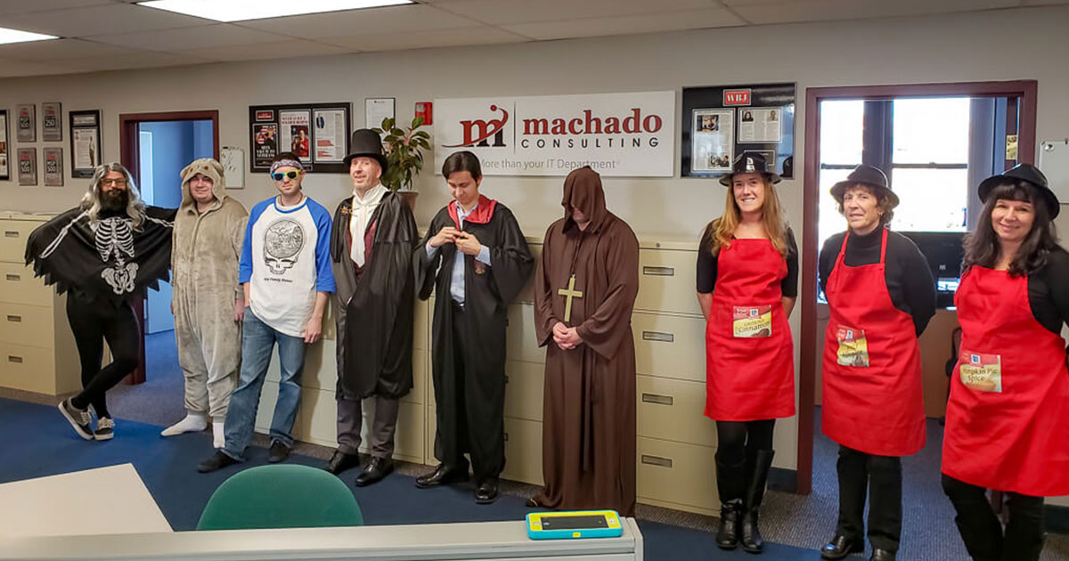Machado’s Halloween Costume Contest!