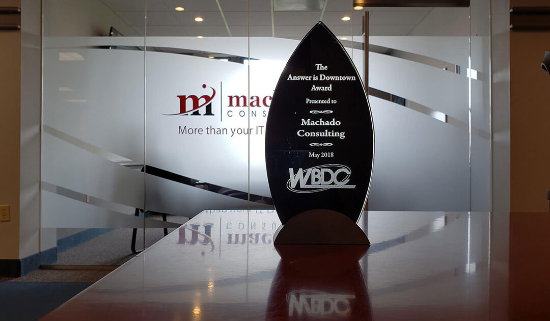 Machado Consulting Wins “The Answer Is Downtown Award”
