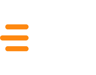White clock with three orange stripes coming out of the side indicating speed