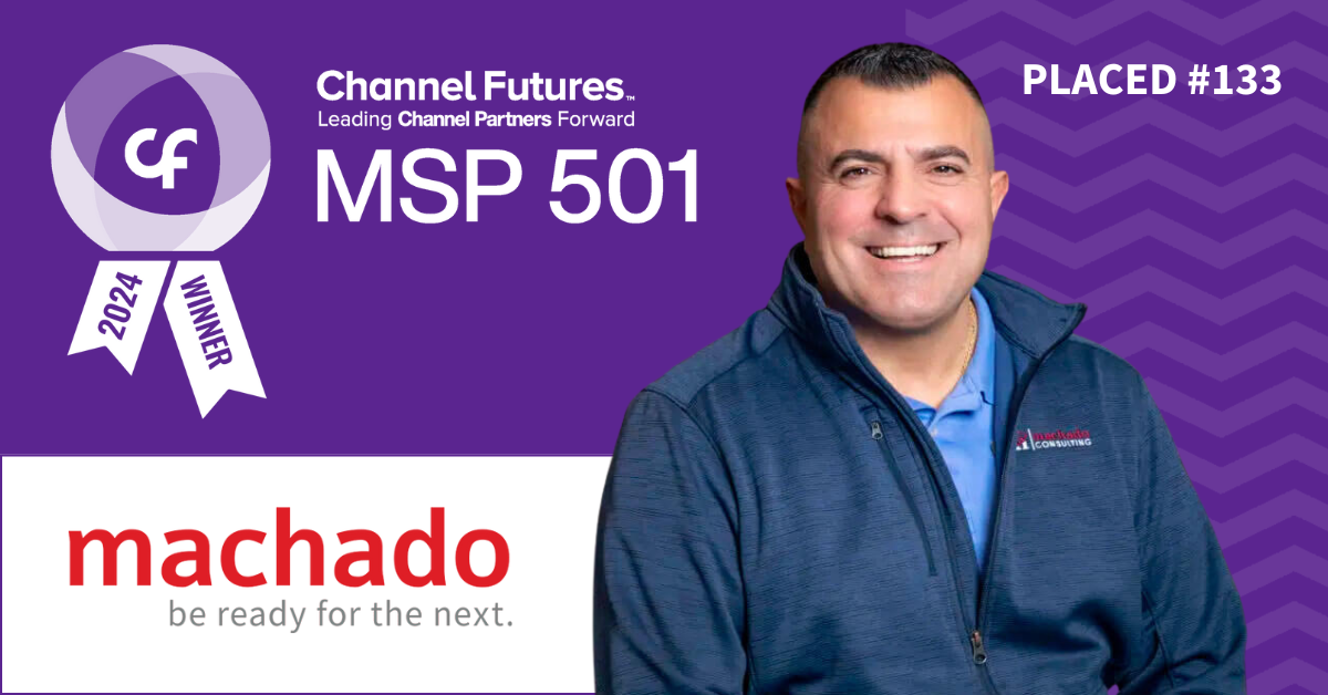 Channel Futures MSP 501 Machado IT Winner Graphic